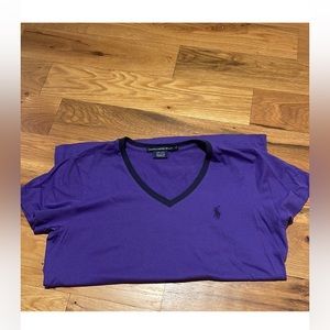 Ralph Lauren Short Sleeve Shirt - purple